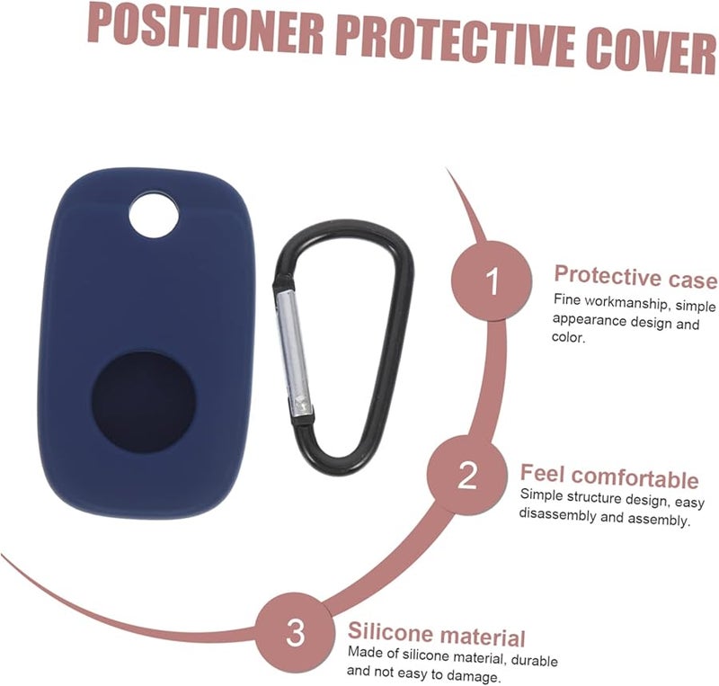 حامل مفتاح السيارة RFID من السيليكون، غطاء خفيف الوزن، ملحق - Image 5